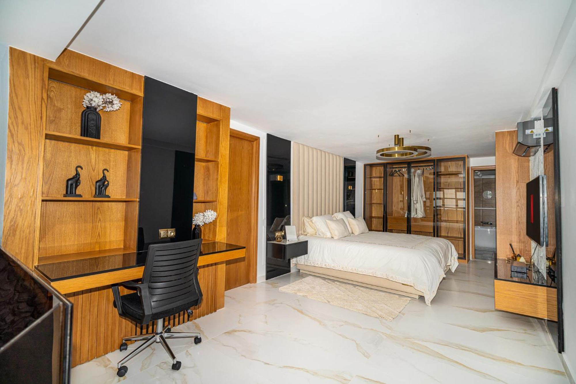 丹吉尔Ecrin Secret, Duplex Prestige, Proche Corniche & Medina, Piscine, Parking, Wifi, Iptv, Ac公寓 外观 照片