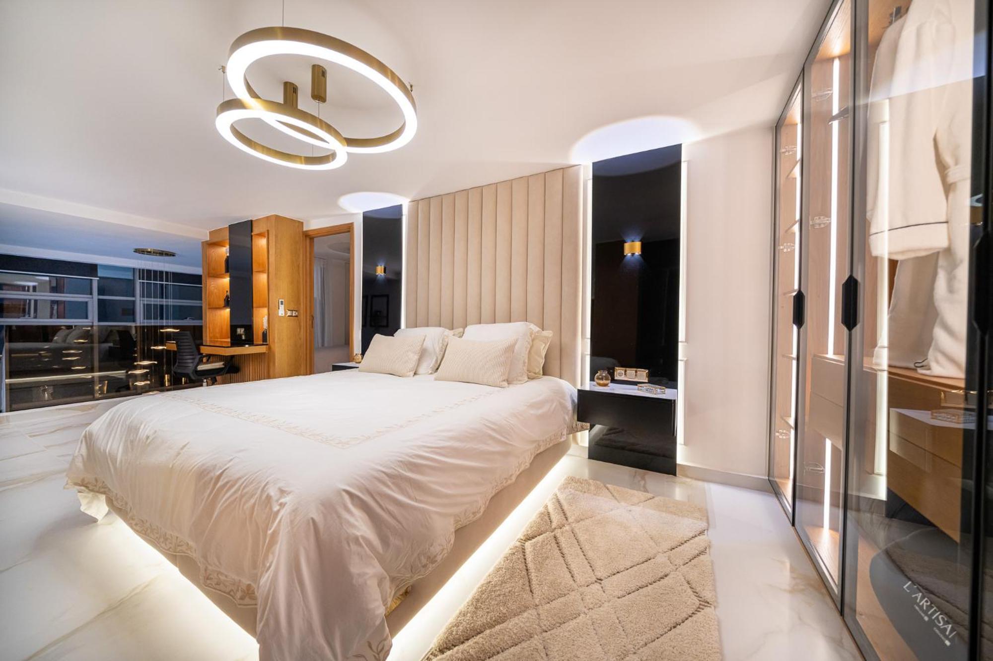 丹吉尔Ecrin Secret, Duplex Prestige, Proche Corniche & Medina, Piscine, Parking, Wifi, Iptv, Ac公寓 外观 照片