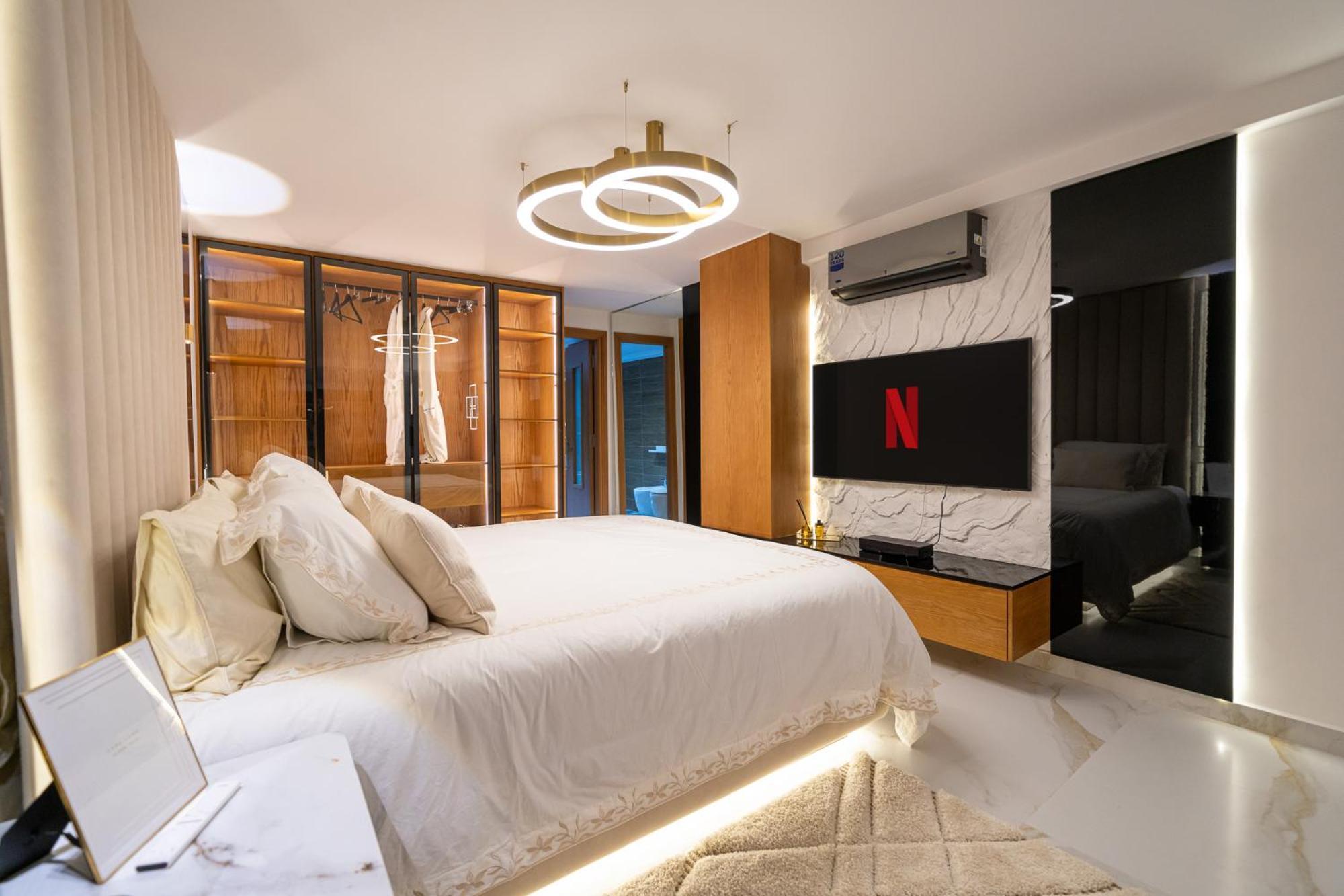 丹吉尔Ecrin Secret, Duplex Prestige, Proche Corniche & Medina, Piscine, Parking, Wifi, Iptv, Ac公寓 外观 照片